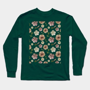 Phlox Pattern Long Sleeve T-Shirt